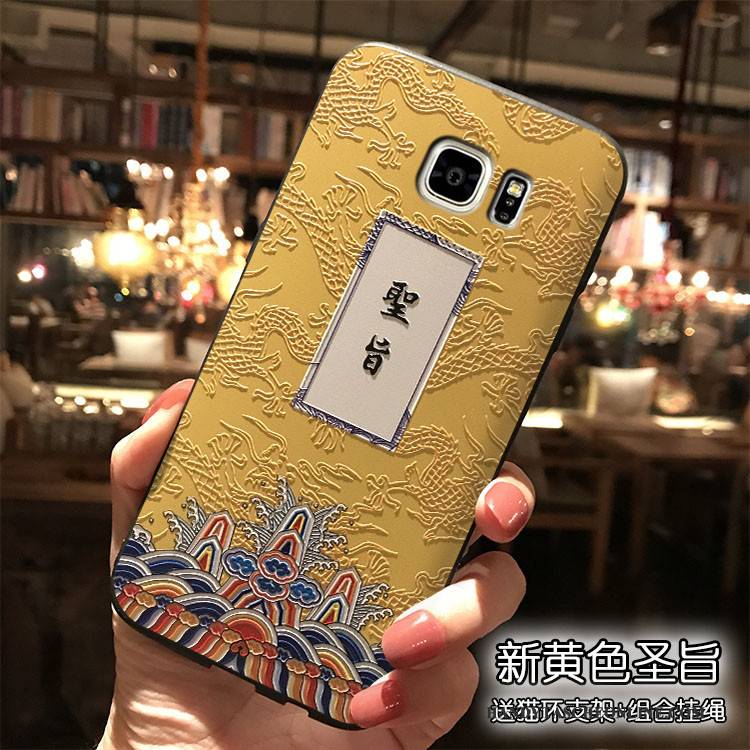 Hülle Samsung Galaxy Note 5 Taschen Handyhüllen Chinesische Art, Case Samsung Galaxy Note 5 Silikon Anti-sturz Hängende Verzierungen