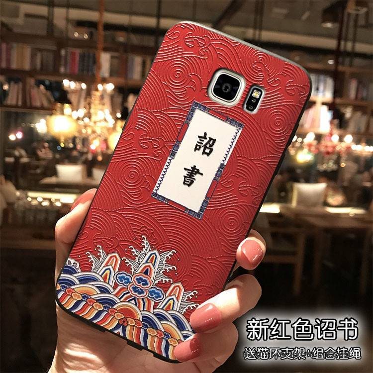 Hülle Samsung Galaxy Note 5 Taschen Handyhüllen Chinesische Art, Case Samsung Galaxy Note 5 Silikon Anti-sturz Hängende Verzierungen