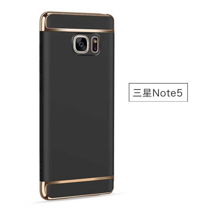 Hülle Samsung Galaxy Note 5 Taschen Hängende Verzierungen Schwer, Case Samsung Galaxy Note 5 Schutz Handyhüllen Schwarz