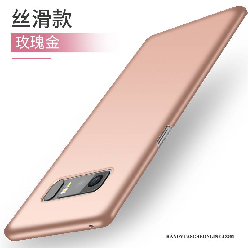 Hülle Samsung Galaxy Note 8 Farbe Schwer Handyhüllen, Case Samsung Galaxy Note 8 Schutz Anti-sturz Nubuck