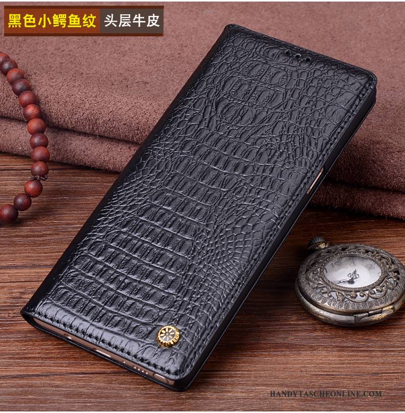 Hülle Samsung Galaxy Note 8 Leder Handyhüllen Braun, Case Samsung Galaxy Note 8 Schutz