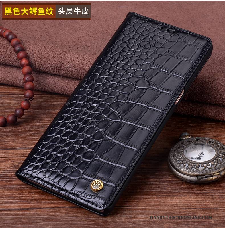 Hülle Samsung Galaxy Note 8 Leder Handyhüllen Braun, Case Samsung Galaxy Note 8 Schutz