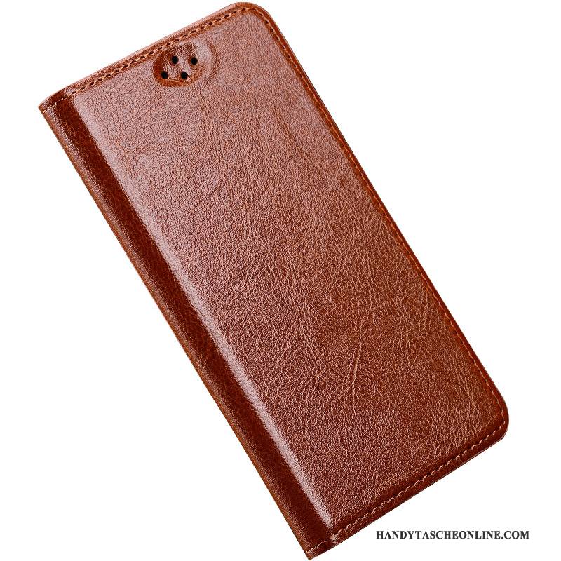 Hülle Samsung Galaxy Note 8 Lederhülle Anti-sturz Rot, Case Samsung Galaxy Note 8 Leder Handyhüllen