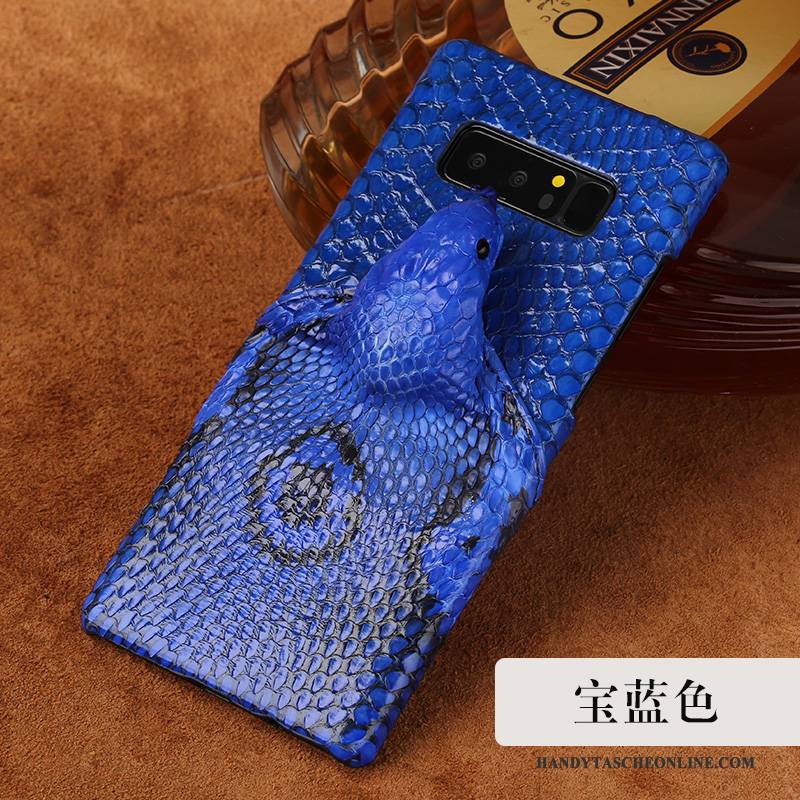 Hülle Samsung Galaxy Note 8 Lederhülle Handyhüllen Elegant, Case Samsung Galaxy Note 8 Retro Trend Angepasst