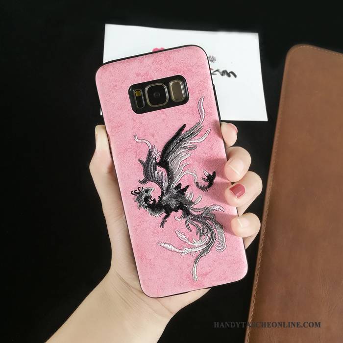 Hülle Samsung Galaxy Note 8 Luxus Handyhüllen Stickerei, Case Samsung Galaxy Note 8 Taschen Persönlichkeit Liebhaber