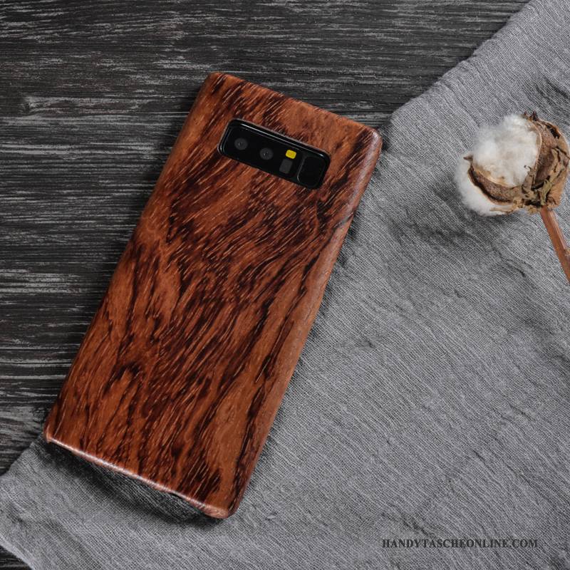 Hülle Samsung Galaxy Note 8 Massivholz Handyhüllen Holz, Case Samsung Galaxy Note 8 Schutz