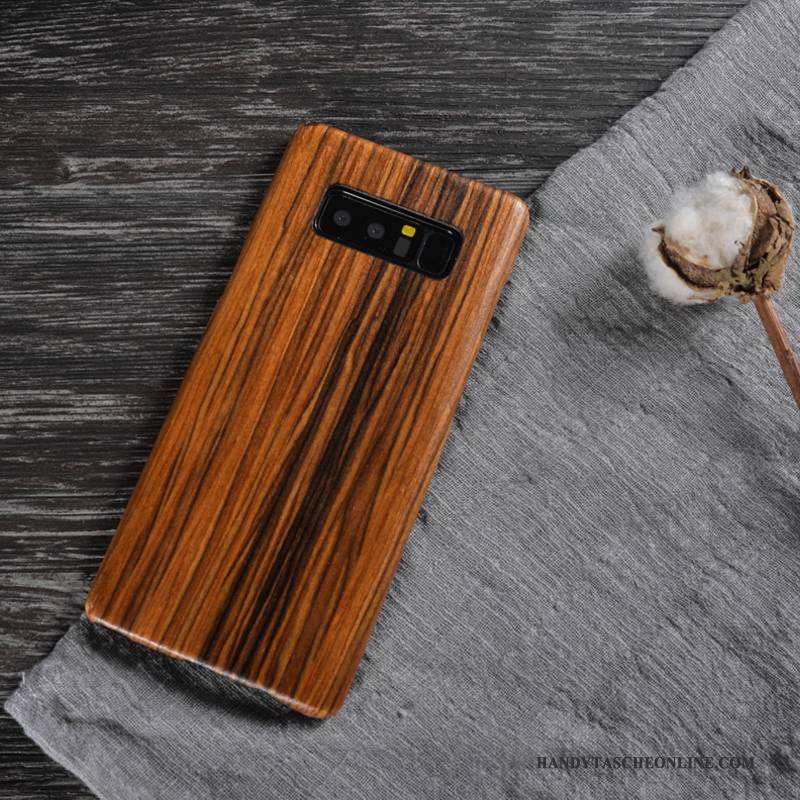 Hülle Samsung Galaxy Note 8 Massivholz Handyhüllen Holz, Case Samsung Galaxy Note 8 Schutz