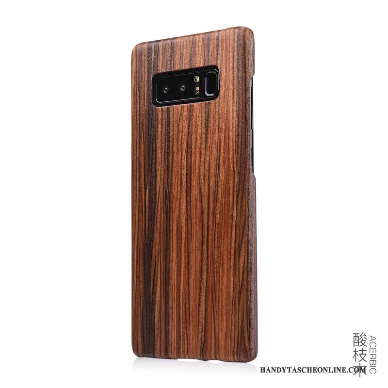 Hülle Samsung Galaxy Note 8 Massivholz Holz Handyhüllen, Case Samsung Galaxy Note 8 Aus Holz Dünne