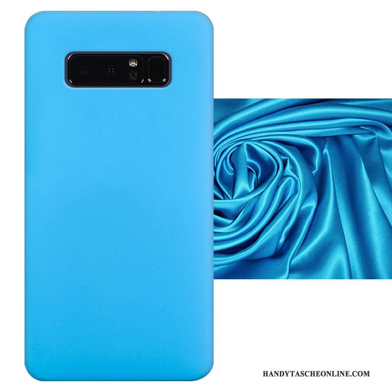 Hülle Samsung Galaxy Note 8 Schutz Farbe Anti-sturz, Case Samsung Galaxy Note 8 Handyhüllen Dunkelblau