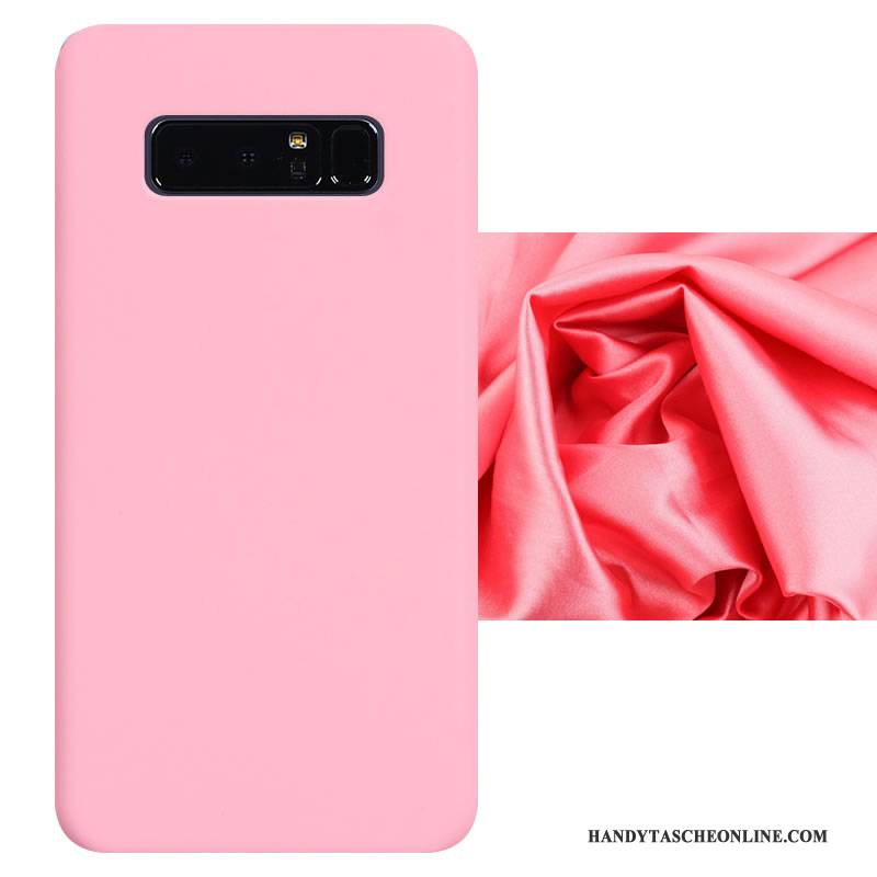 Hülle Samsung Galaxy Note 8 Schutz Farbe Anti-sturz, Case Samsung Galaxy Note 8 Handyhüllen Dunkelblau