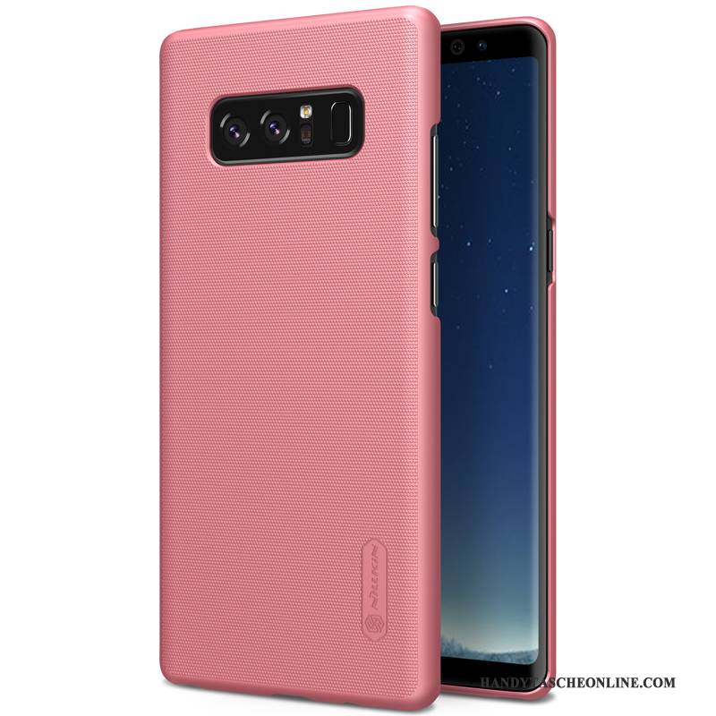 Hülle Samsung Galaxy Note 8 Schutz Gold Nubuck, Case Samsung Galaxy Note 8 Schwer Handyhüllen