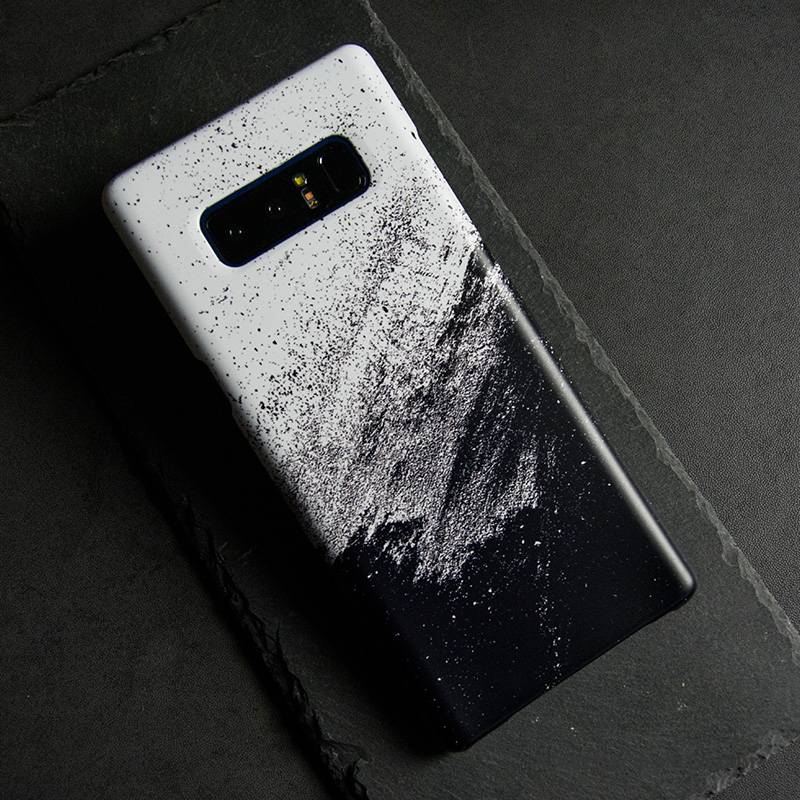 Hülle Samsung Galaxy Note 8 Schutz Nubuck Anti-sturz, Case Samsung Galaxy Note 8 Trendmarke Handyhüllen