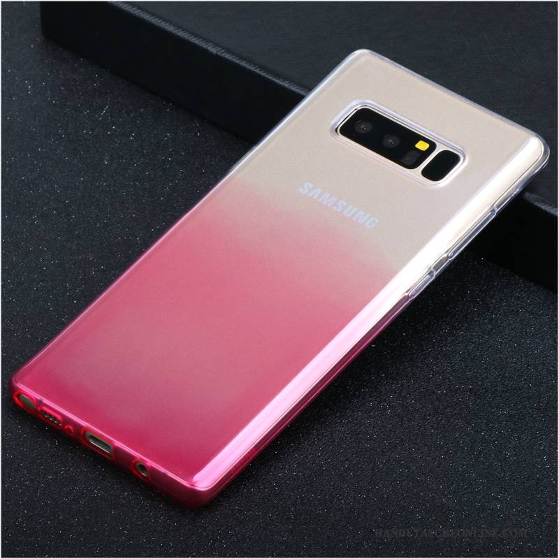 Hülle Samsung Galaxy Note 8 Silikon Anti-sturz Lila, Case Samsung Galaxy Note 8 Kreativ Neu Handyhüllen