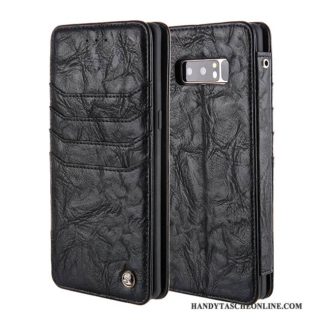 Hülle Samsung Galaxy Note 8 Silikon Handyhüllen Anti-sturz, Case Samsung Galaxy Note 8 Lederhülle