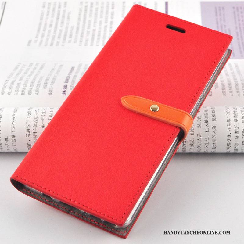 Hülle Samsung Galaxy Note 8 Silikon Handyhüllen Rot, Case Samsung Galaxy Note 8 Lederhülle Schlank