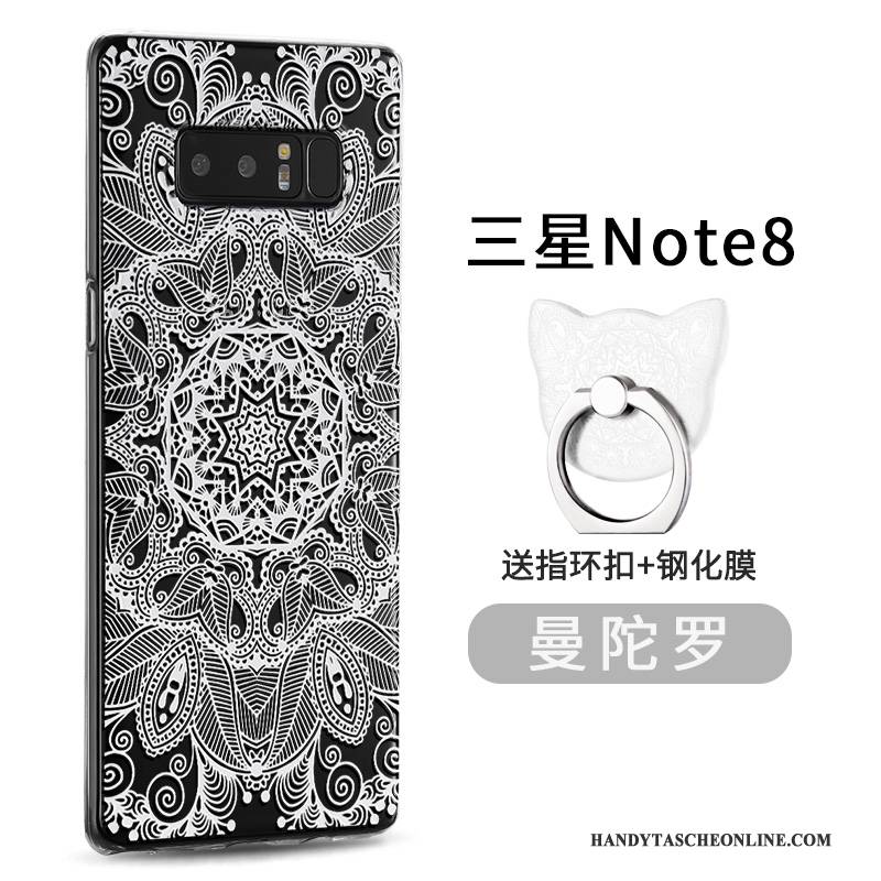 Hülle Samsung Galaxy Note 8 Silikon Ring Anti-sturz, Case Samsung Galaxy Note 8 Kreativ Handyhüllen Persönlichkeit