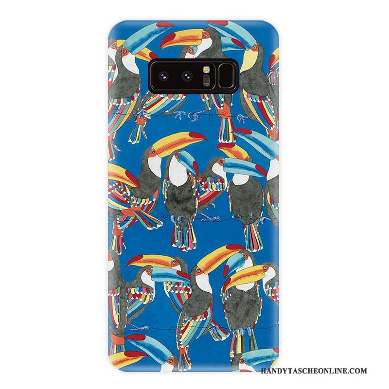 Hülle Samsung Galaxy Note 8 Taschen Handyhüllen Persönlichkeit, Case Samsung Galaxy Note 8 Weiche Wind Blumen