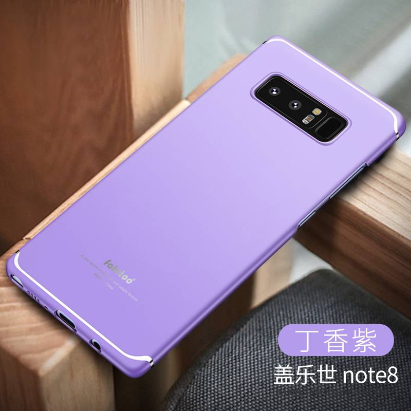 Hülle Samsung Galaxy Note 8 Taschen Handyhüllen Schwer, Case Samsung Galaxy Note 8 Schutz Blau Anti-sturz