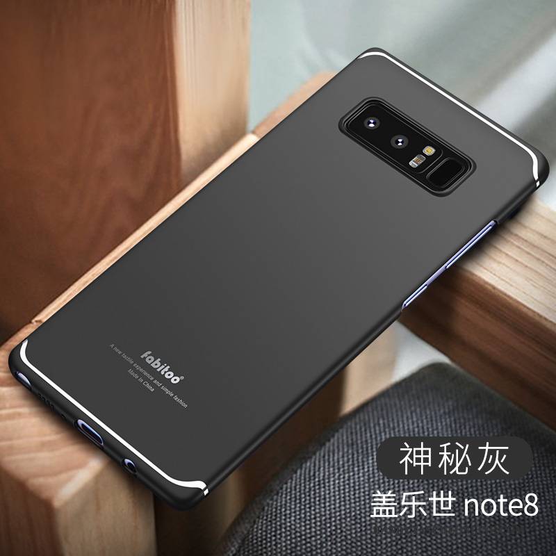 Hülle Samsung Galaxy Note 8 Taschen Handyhüllen Schwer, Case Samsung Galaxy Note 8 Schutz Blau Anti-sturz