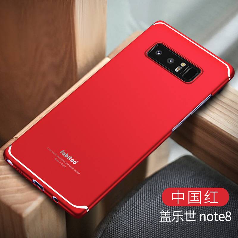 Hülle Samsung Galaxy Note 8 Taschen Handyhüllen Schwer, Case Samsung Galaxy Note 8 Schutz Blau Anti-sturz