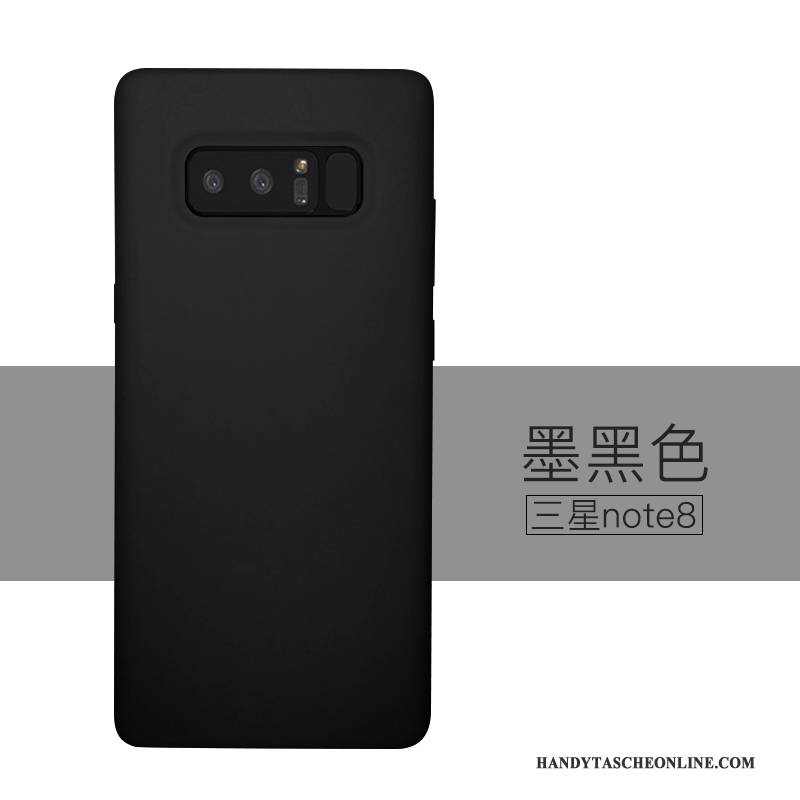 Hülle Samsung Galaxy Note 8 Weiche Handyhüllen Anti-sturz, Case Samsung Galaxy Note 8 Silikon Rot