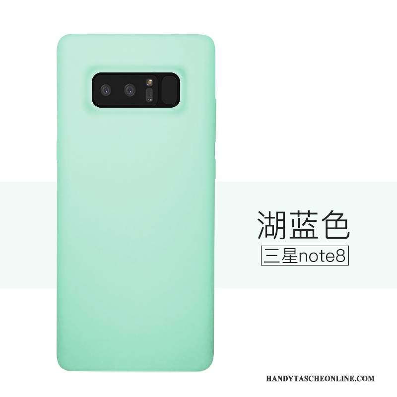 Hülle Samsung Galaxy Note 8 Weiche Handyhüllen Anti-sturz, Case Samsung Galaxy Note 8 Silikon Rot