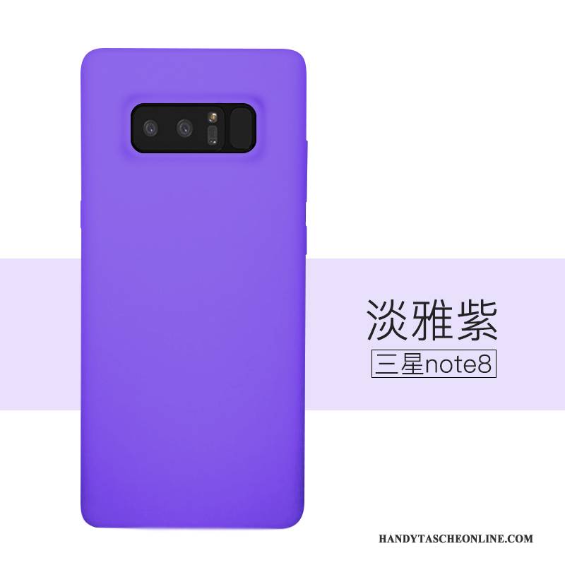 Hülle Samsung Galaxy Note 8 Weiche Handyhüllen Anti-sturz, Case Samsung Galaxy Note 8 Silikon Rot