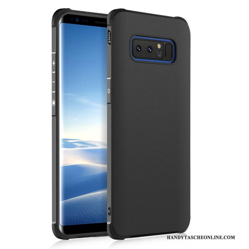 Hülle Samsung Galaxy Note 8 Weiche Schwarz Anti-sturz, Case Samsung Galaxy Note 8 Taschen Handyhüllen Trend