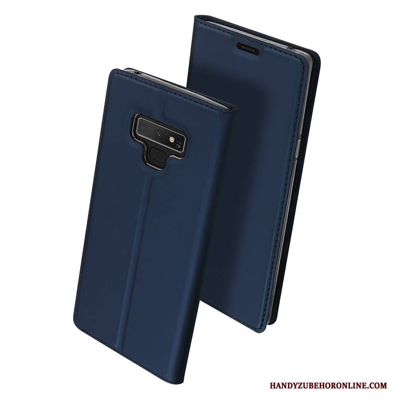 Hülle Samsung Galaxy Note 9 Folio Karte Gold, Case Samsung Galaxy Note 9 Schutz Handyhüllen