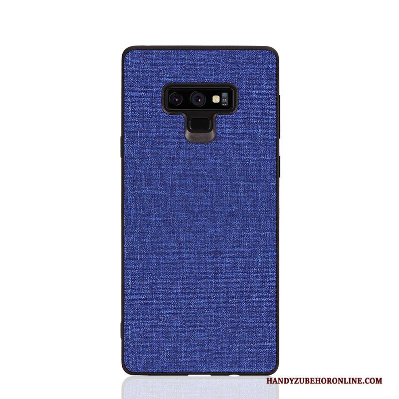 Hülle Samsung Galaxy Note 9 Kreativ Handyhüllen Schwer, Case Samsung Galaxy Note 9 Taschen Nubuck Anti-sturz