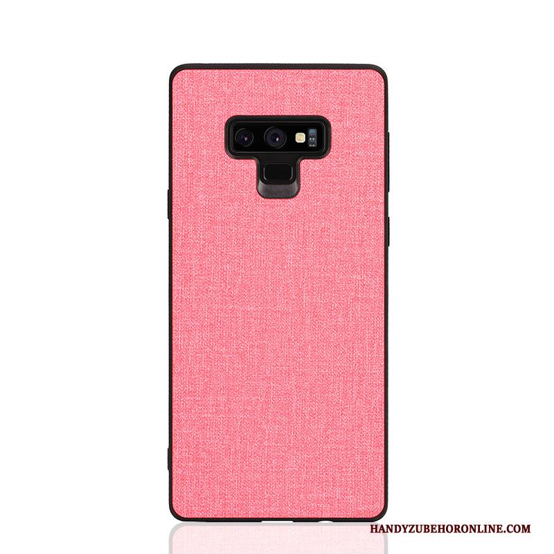 Hülle Samsung Galaxy Note 9 Kreativ Handyhüllen Schwer, Case Samsung Galaxy Note 9 Taschen Nubuck Anti-sturz