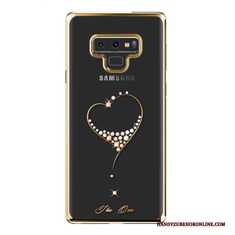 Hülle Samsung Galaxy Note 9 Luxus Handyhüllen Transparent, Case Samsung Galaxy Note 9 Taschen Anti-sturz Schlank