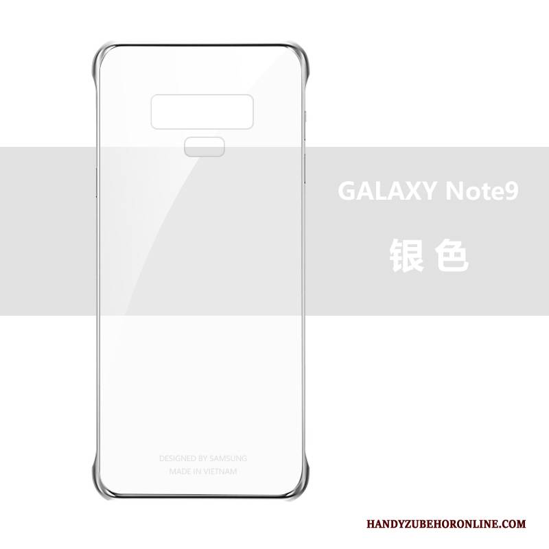 Hülle Samsung Galaxy Note 9 Rot Schlank, Case Samsung Galaxy Note 9 Anti-sturz Transparent