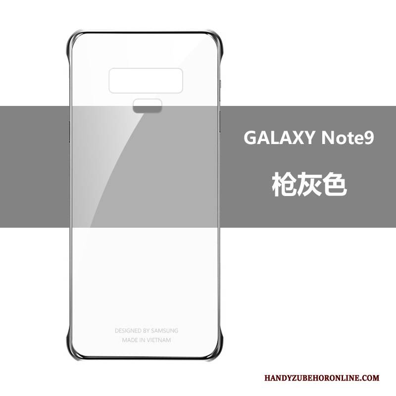 Hülle Samsung Galaxy Note 9 Rot Schlank, Case Samsung Galaxy Note 9 Anti-sturz Transparent