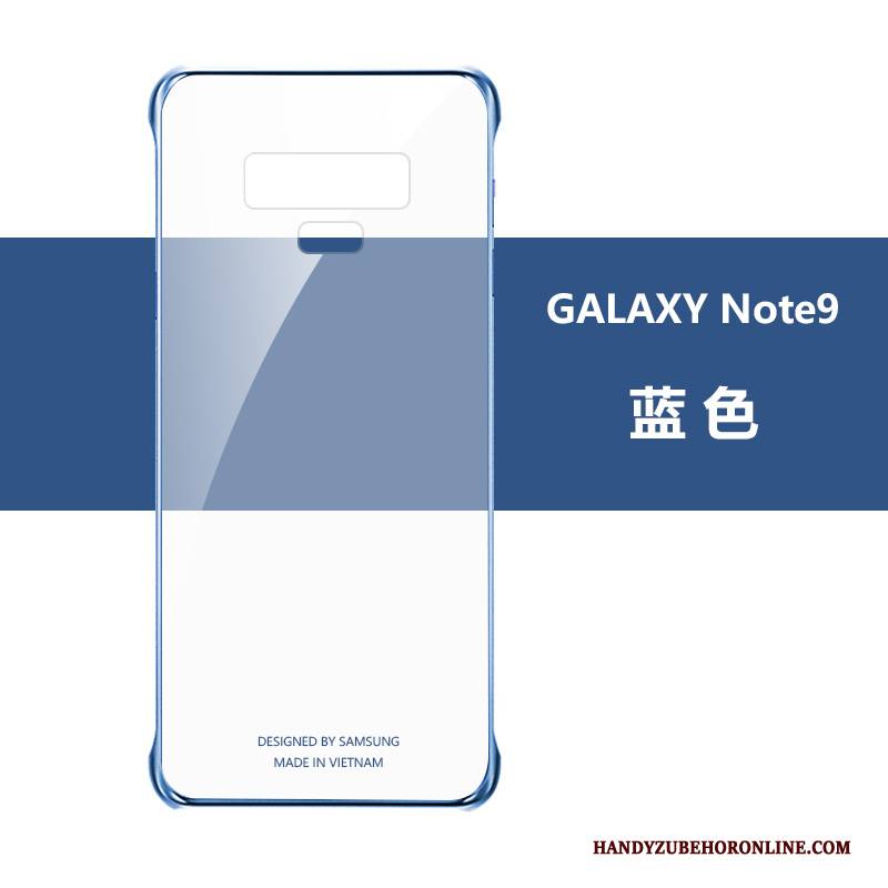 Hülle Samsung Galaxy Note 9 Rot Schlank, Case Samsung Galaxy Note 9 Anti-sturz Transparent