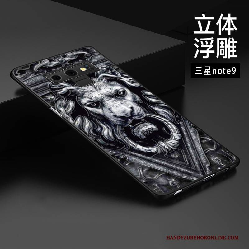 Hülle Samsung Galaxy Note 9 Schutz Chinesische Art Anti-sturz, Case Samsung Galaxy Note 9 Prägung Handyhüllen Trend