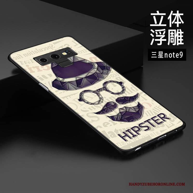 Hülle Samsung Galaxy Note 9 Schutz Chinesische Art Anti-sturz, Case Samsung Galaxy Note 9 Prägung Handyhüllen Trend