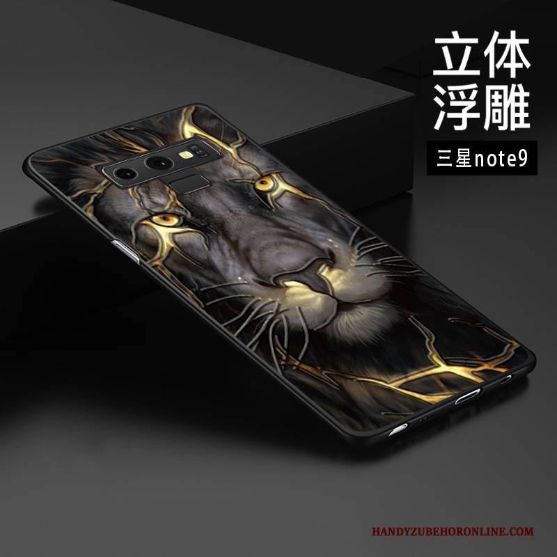 Hülle Samsung Galaxy Note 9 Schutz Chinesische Art Anti-sturz, Case Samsung Galaxy Note 9 Prägung Handyhüllen Trend