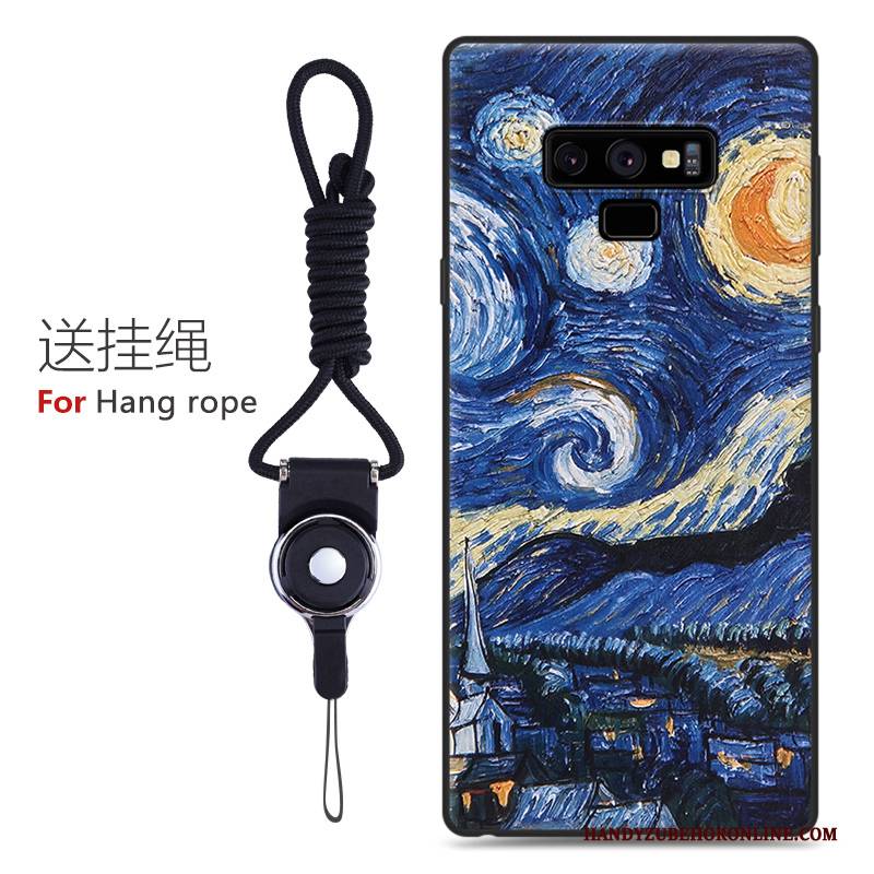 Hülle Samsung Galaxy Note 9 Schutz Neu Handyhüllen, Case Samsung Galaxy Note 9 Prägung Gelb Trend