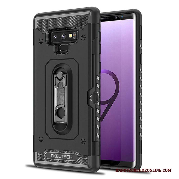 Hülle Samsung Galaxy Note 9 Weiche Handyhüllen Trend, Case Samsung Galaxy Note 9 Halterung Grün Anti-sturz