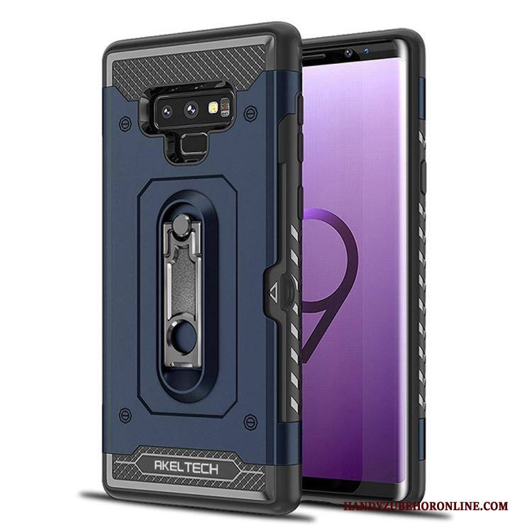 Hülle Samsung Galaxy Note 9 Weiche Handyhüllen Trend, Case Samsung Galaxy Note 9 Halterung Grün Anti-sturz