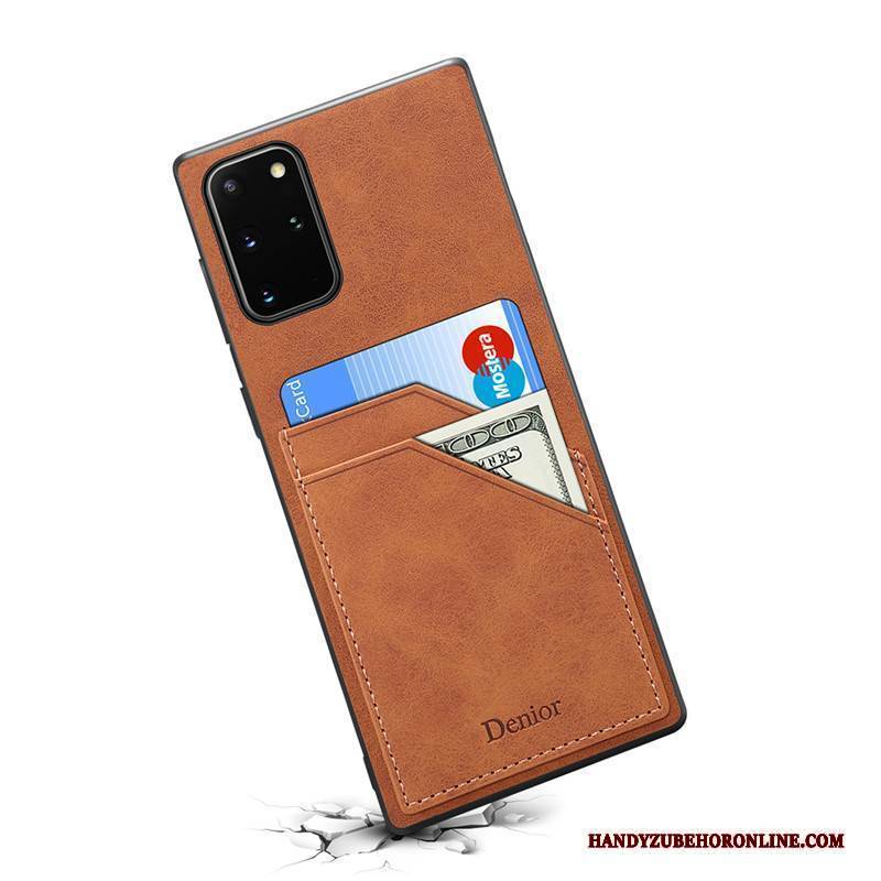 Hülle Samsung Galaxy Note20 Kreativ Karte Handyhüllen, Case Samsung Galaxy Note20 Lederhülle