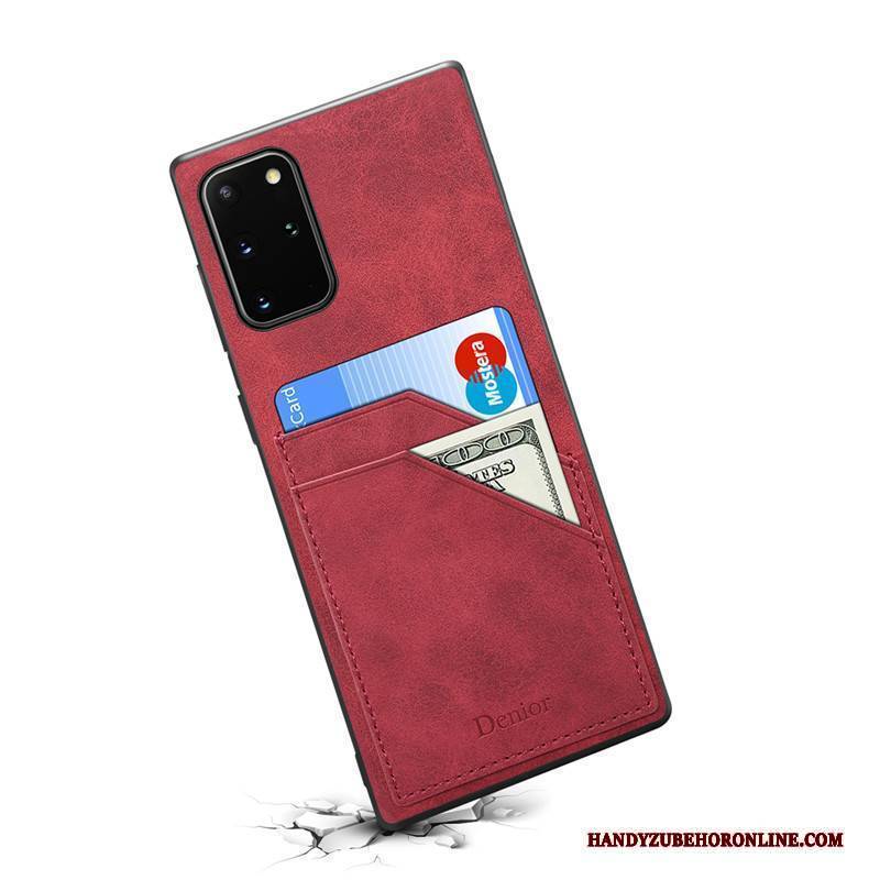 Hülle Samsung Galaxy Note20 Kreativ Karte Handyhüllen, Case Samsung Galaxy Note20 Lederhülle