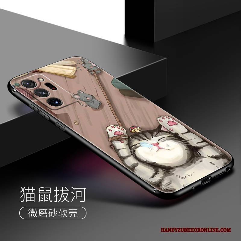 Hülle Samsung Galaxy Note20 Ultra Karikatur Anti-sturz Persönlichkeit, Case Samsung Galaxy Note20 Ultra Weiche Handyhüllen Nette