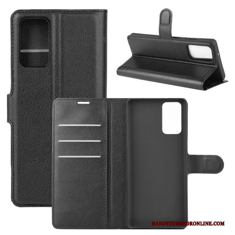 Hülle Samsung Galaxy Note20 Ultra Lederhülle Handyhüllen Karte, Case Samsung Galaxy Note20 Ultra Folio Nubuck Blau