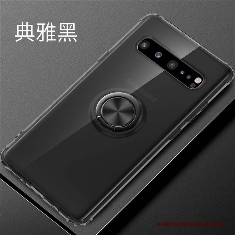 Hülle Samsung Galaxy S10 5g Halterung Anti-sturz Schnalle, Case Samsung Galaxy S10 5g Silikon Trend Weiß