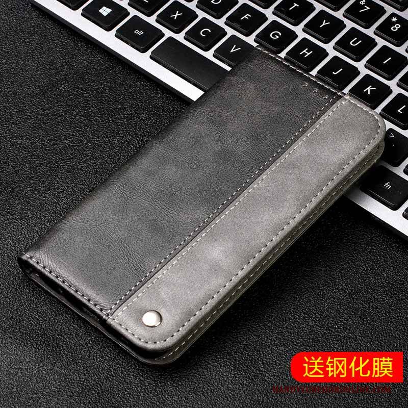 Hülle Samsung Galaxy S10 5g Leder Schwarz Handyhüllen, Case Samsung Galaxy S10 5g Lederhülle