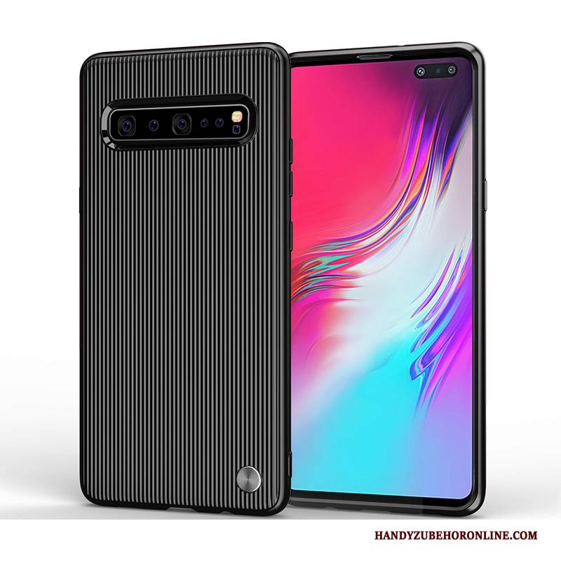 Hülle Samsung Galaxy S10 5g Schutz Netto Rot Handyhüllen, Case Samsung Galaxy S10 5g Silikon Persönlichkeit Anti-sturz