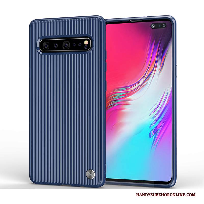 Hülle Samsung Galaxy S10 5g Schutz Netto Rot Handyhüllen, Case Samsung Galaxy S10 5g Silikon Persönlichkeit Anti-sturz