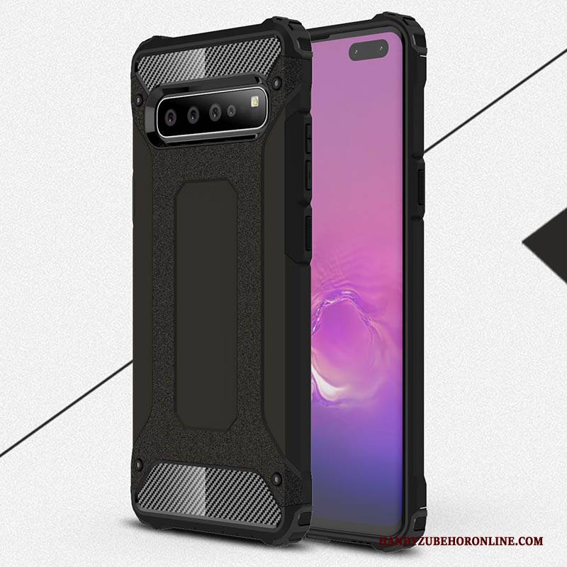 Hülle Samsung Galaxy S10 5g Silikon Anti-sturz Blau, Case Samsung Galaxy S10 5g Taschen Handyhüllen Dicke